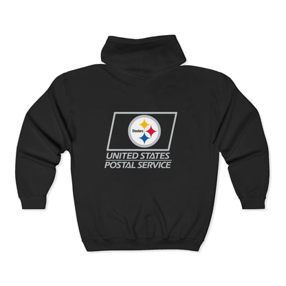 USPS Steelers Zip Up Hoodie