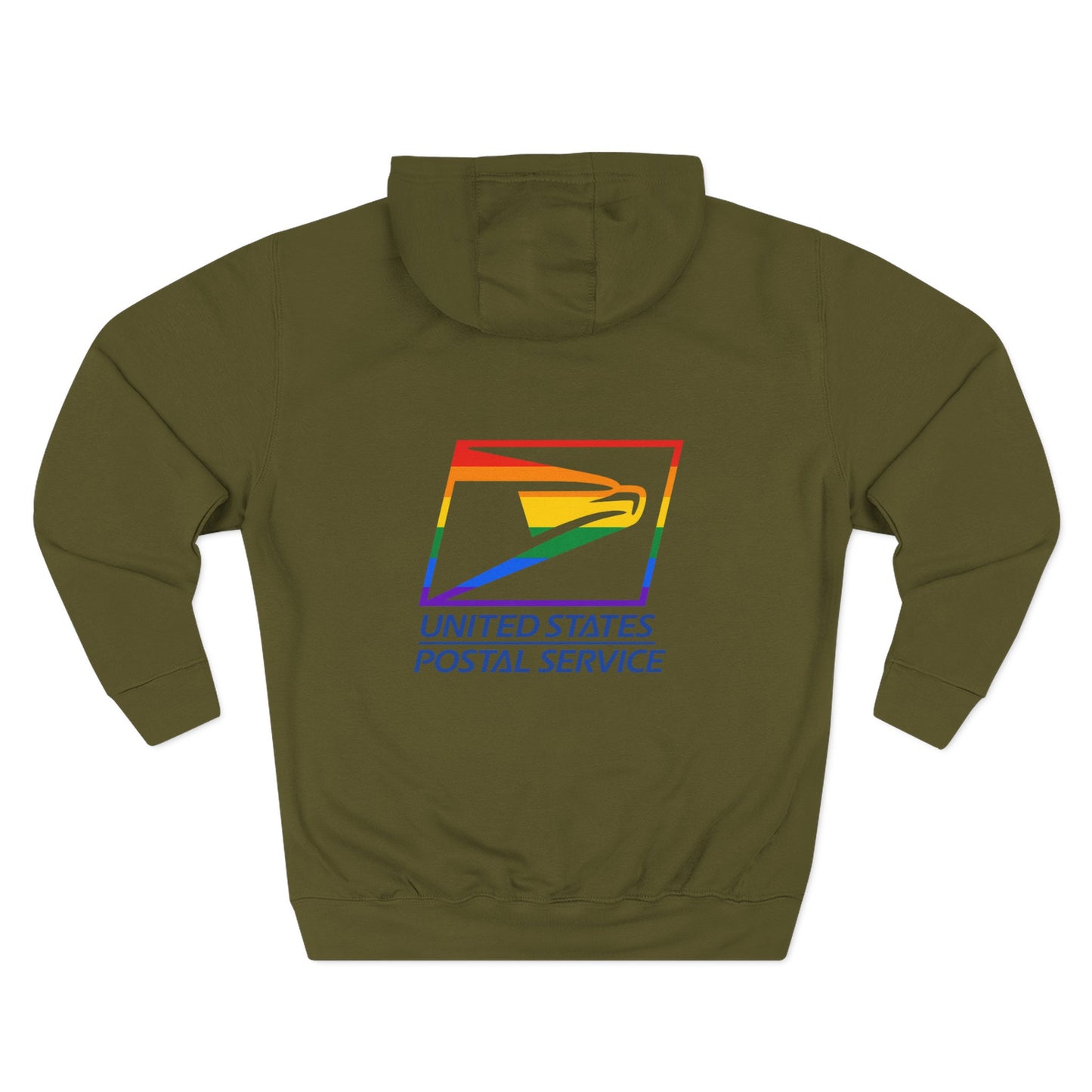 USPS Pride-Themed Logo Pullover Hoodie