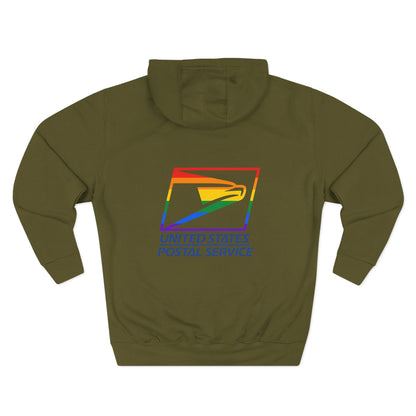 USPS Pride-Themed Logo Pullover Hoodie