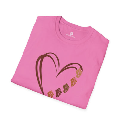 Fists Heart T-Shirt - Black Pride, Black History Month