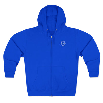 Circle USPS Logo Zip Up Hoodie