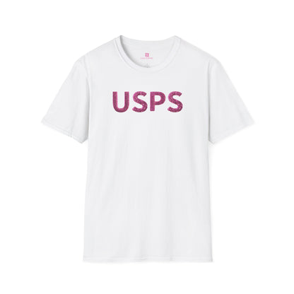 USPS Pink Glitter T-Shirt