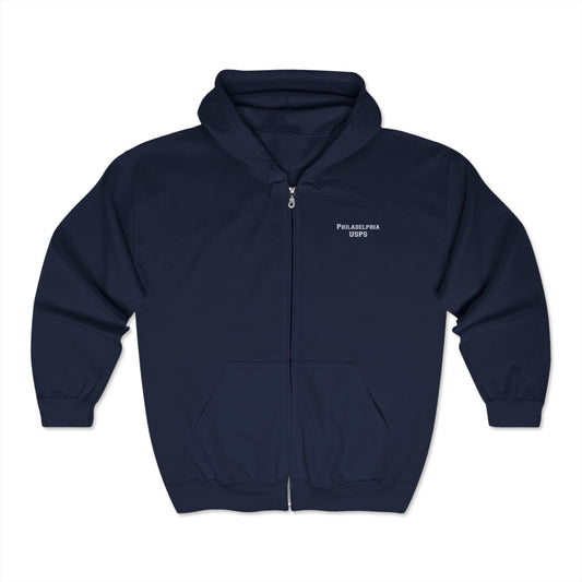 Philadelphia USPS Zip Up Hoodie