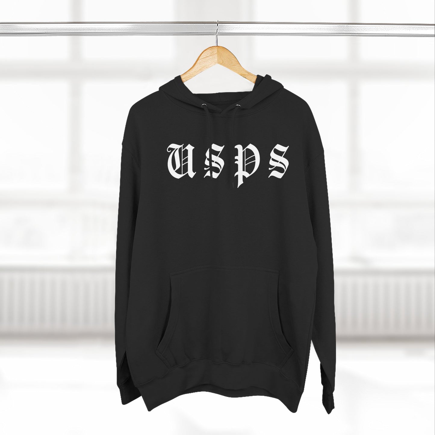 USPS (fancy letters) Pullover Hoodie