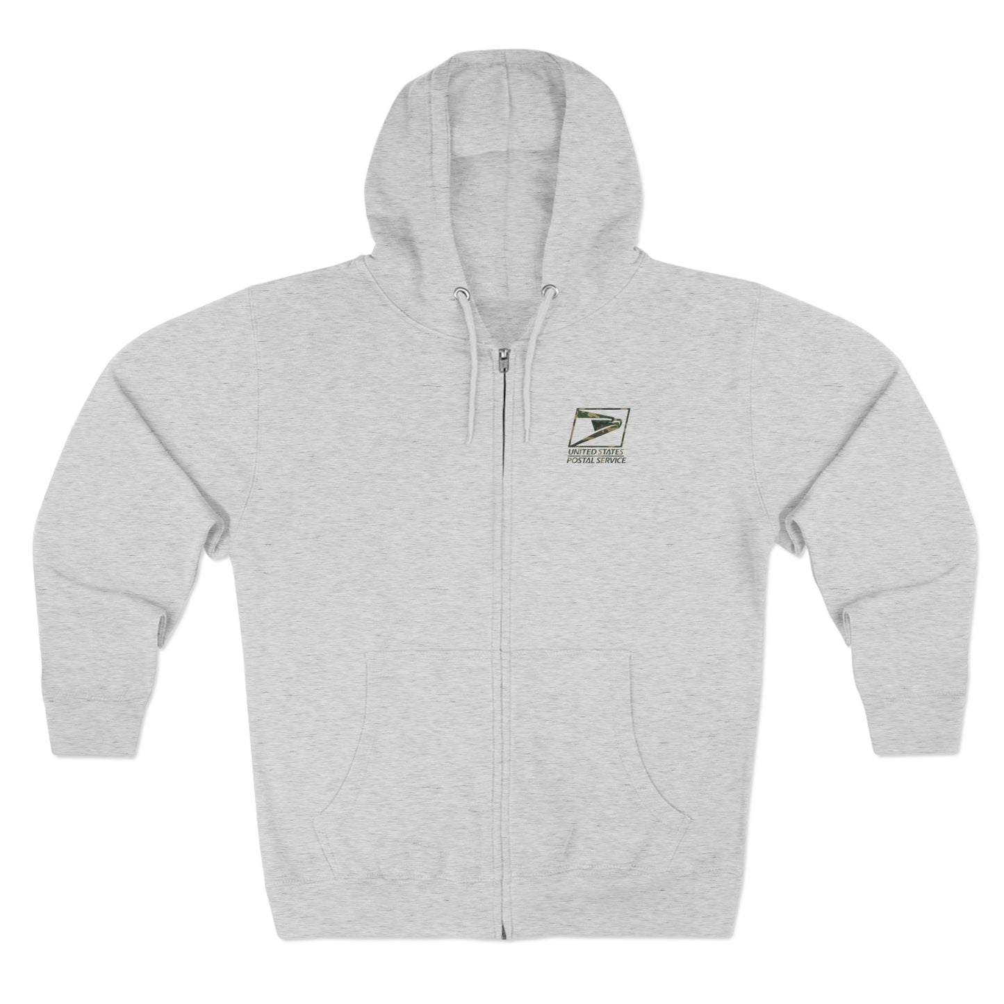 USPS Camo Logo Zip Up Hoodie