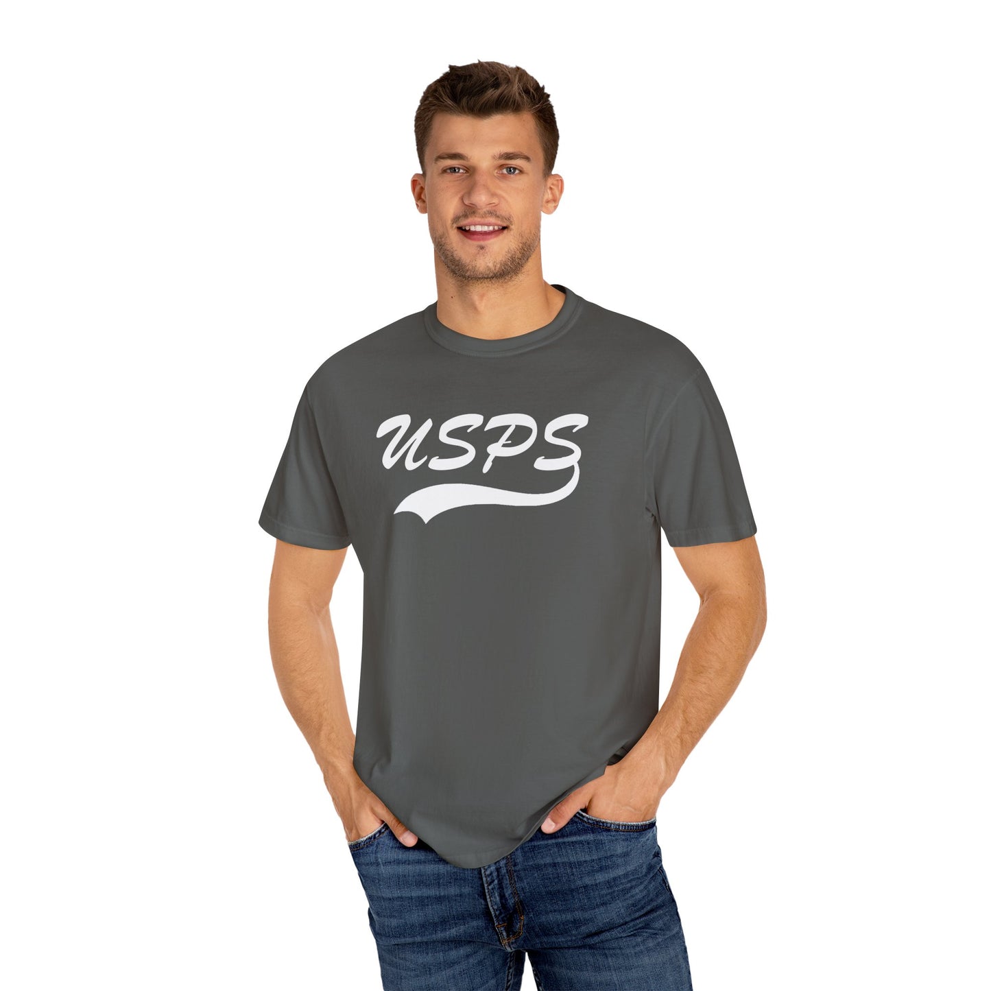 USPS Summer Colors Baseball Logo T-Shirt