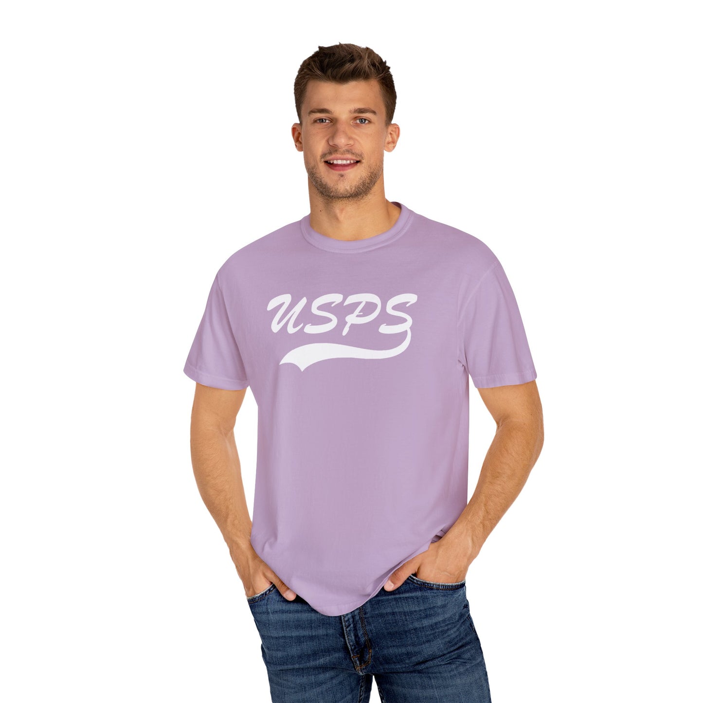 USPS Summer Colors Baseball Logo T-Shirt