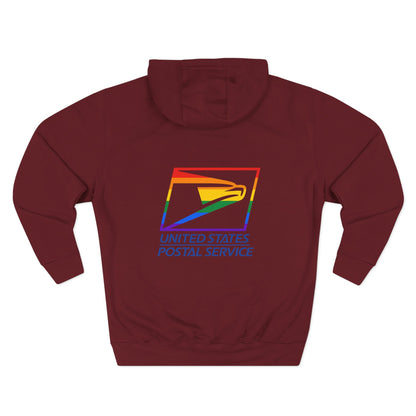 USPS Pride-Themed Logo Pullover Hoodie