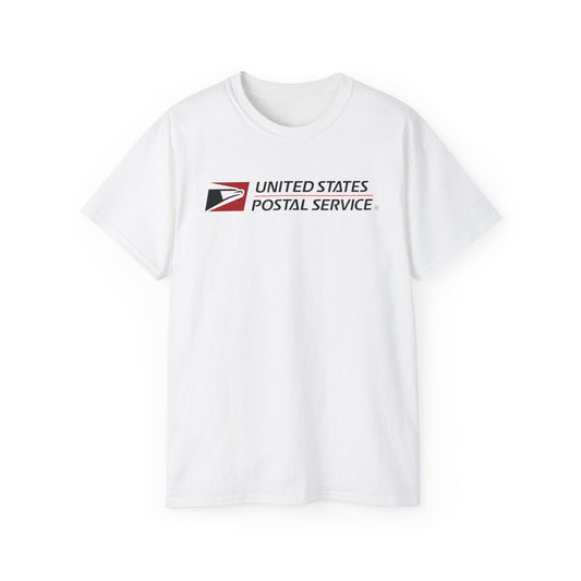 USPS Traditional Unisex T-shirt front logo only (Red color in logo)