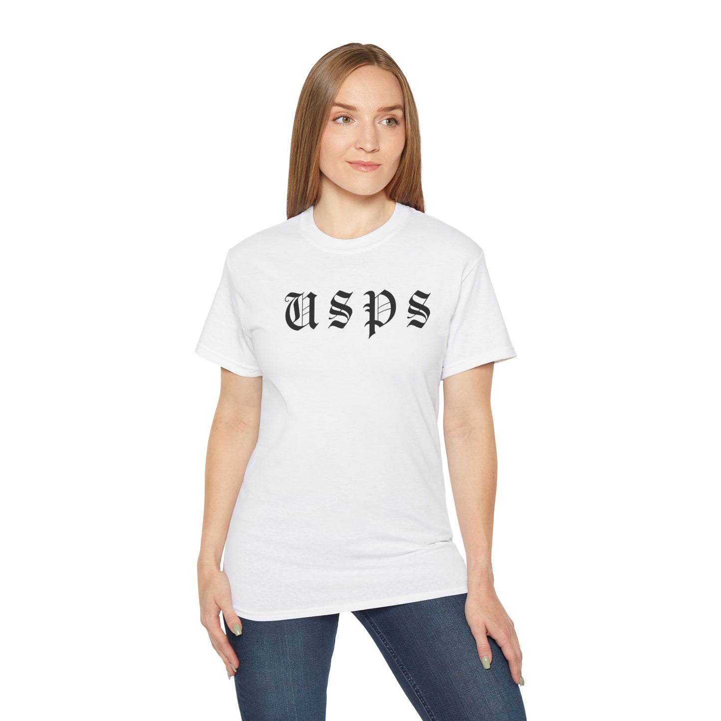 USPS (Fancy letters) Unisex Ultra Cotton Tee