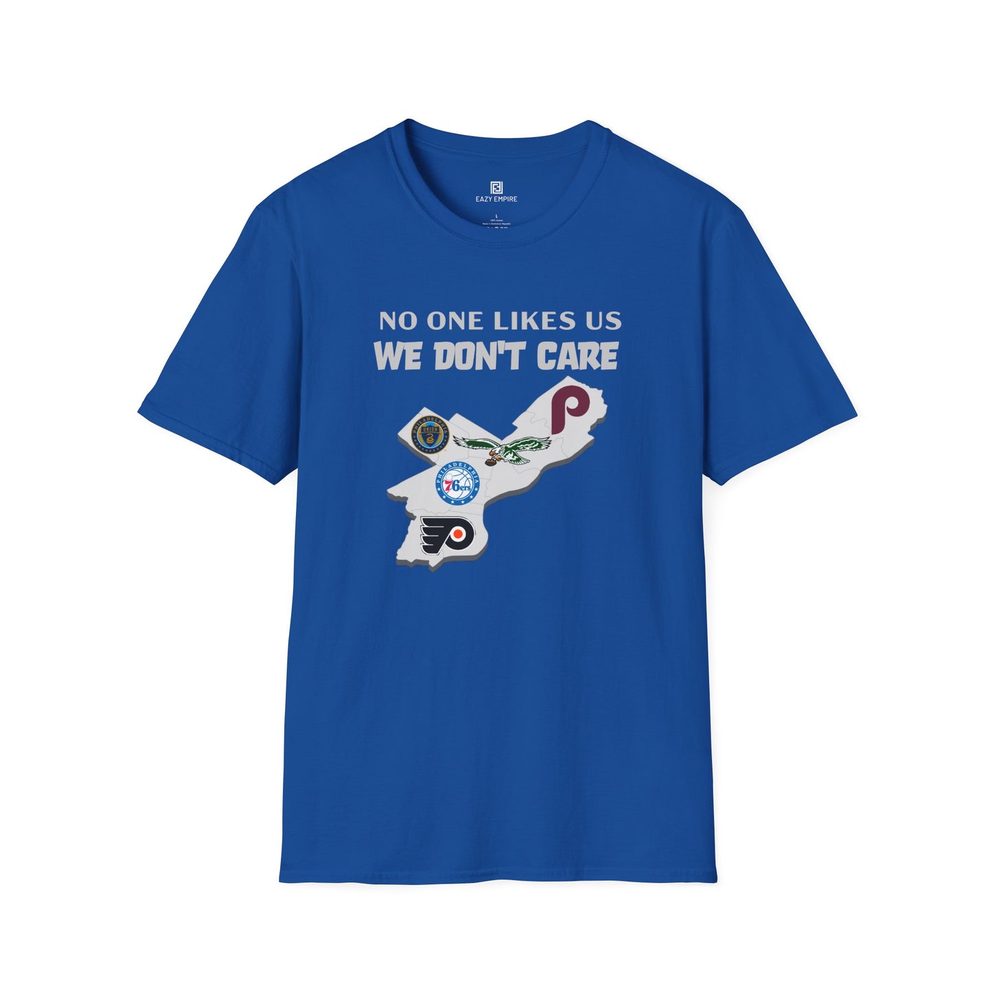 'No One Like Us We Don't Care' Philly Sports Teams T-shirt