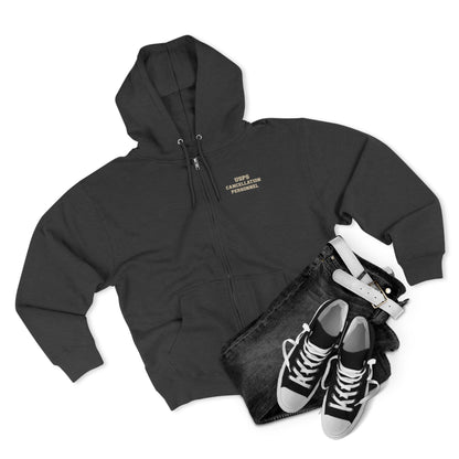 USPS Cancellation Personnel Zip Up Hoodie