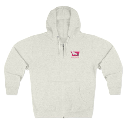 USPS Pink Eagles Zip Up Hoodie