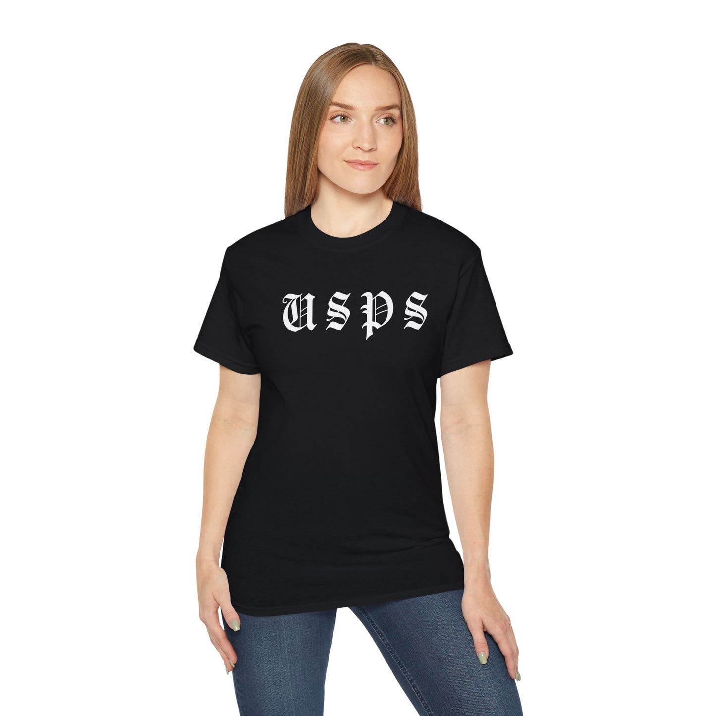 USPS (Fancy letters) Unisex Ultra Cotton Tee