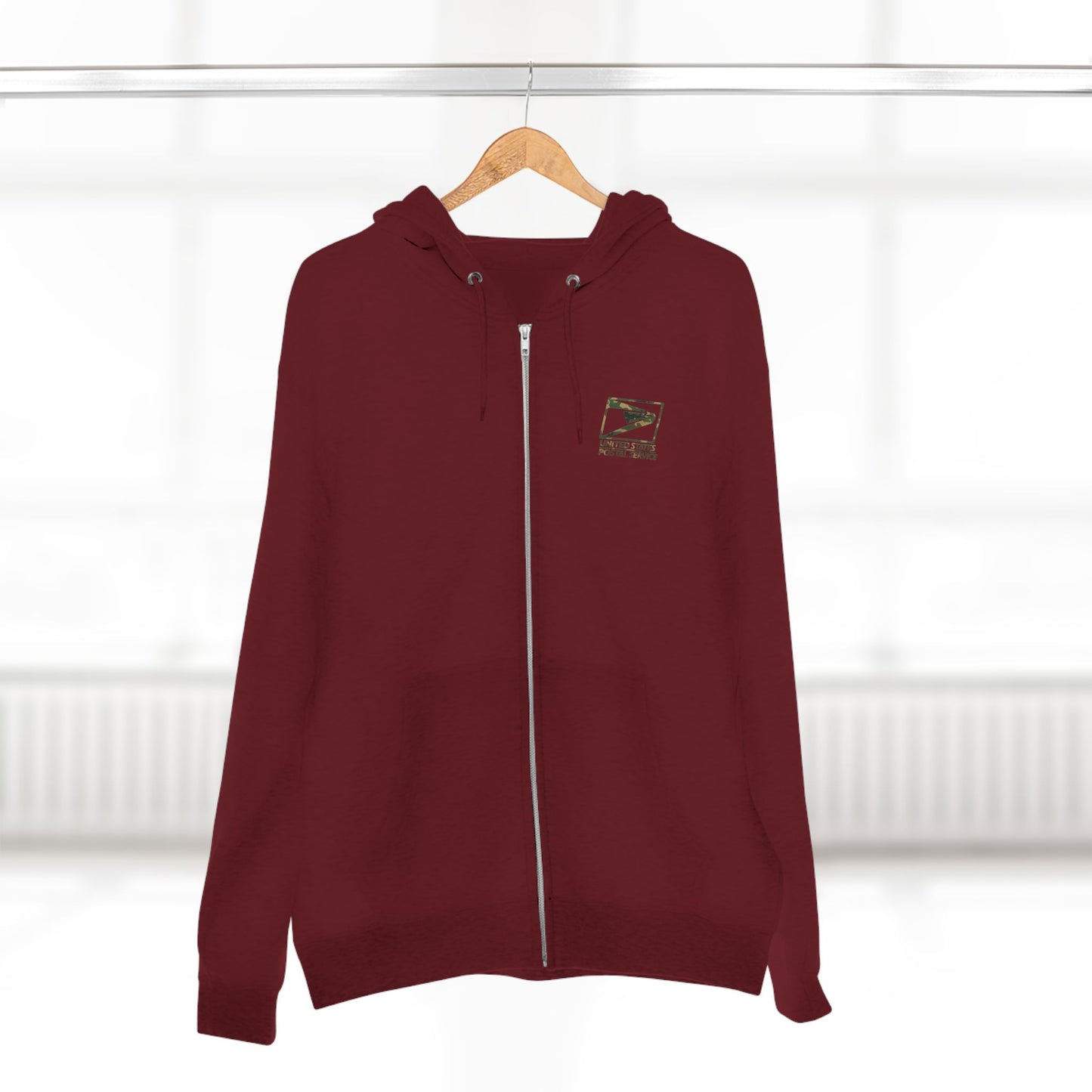 USPS Camo Logo Zip Up Hoodie