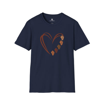 Fists Heart T-Shirt - Black Pride, Black History Month
