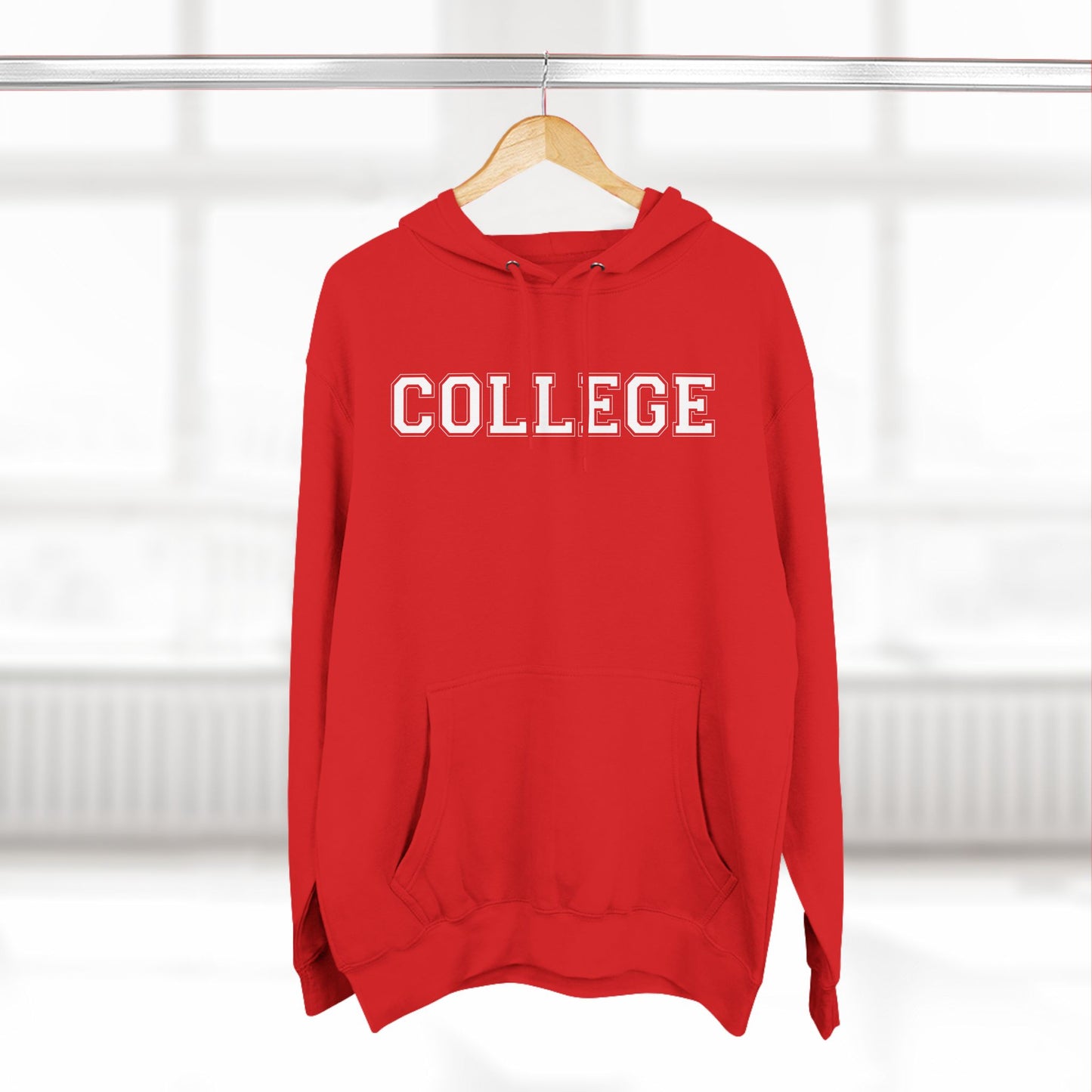 College Hoodie similar to sweatshirt worn by John Belushi