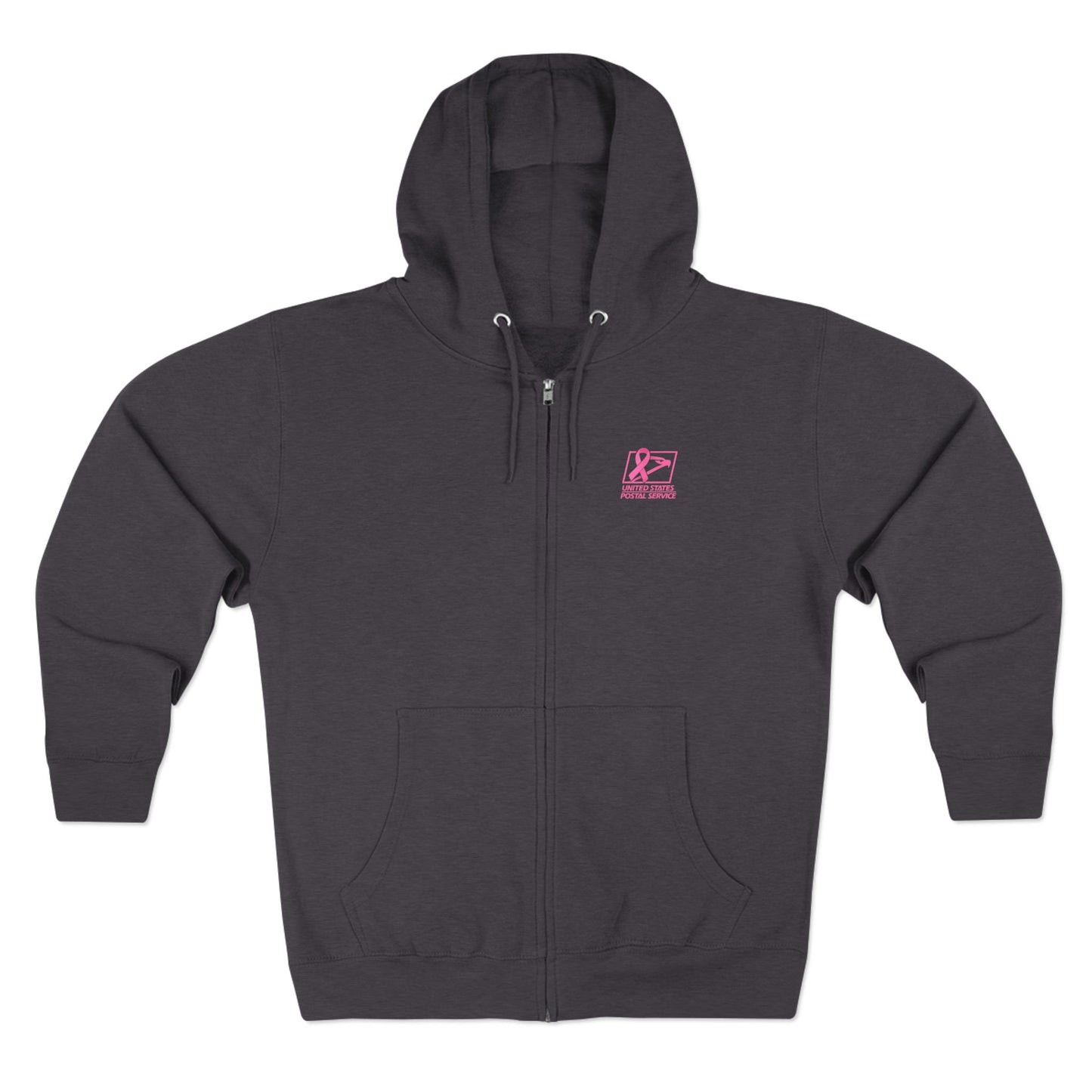 USPS Awareness Logo Zip Up Hoodie
