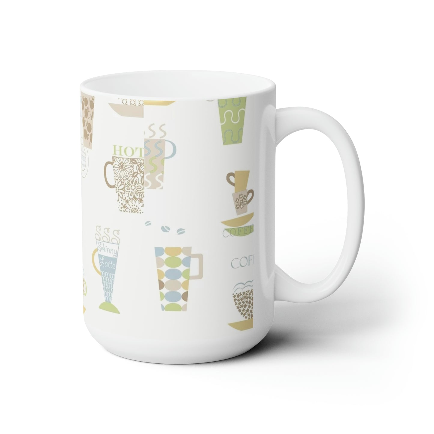 Kitchen Cups Ceramic Mug 15oz