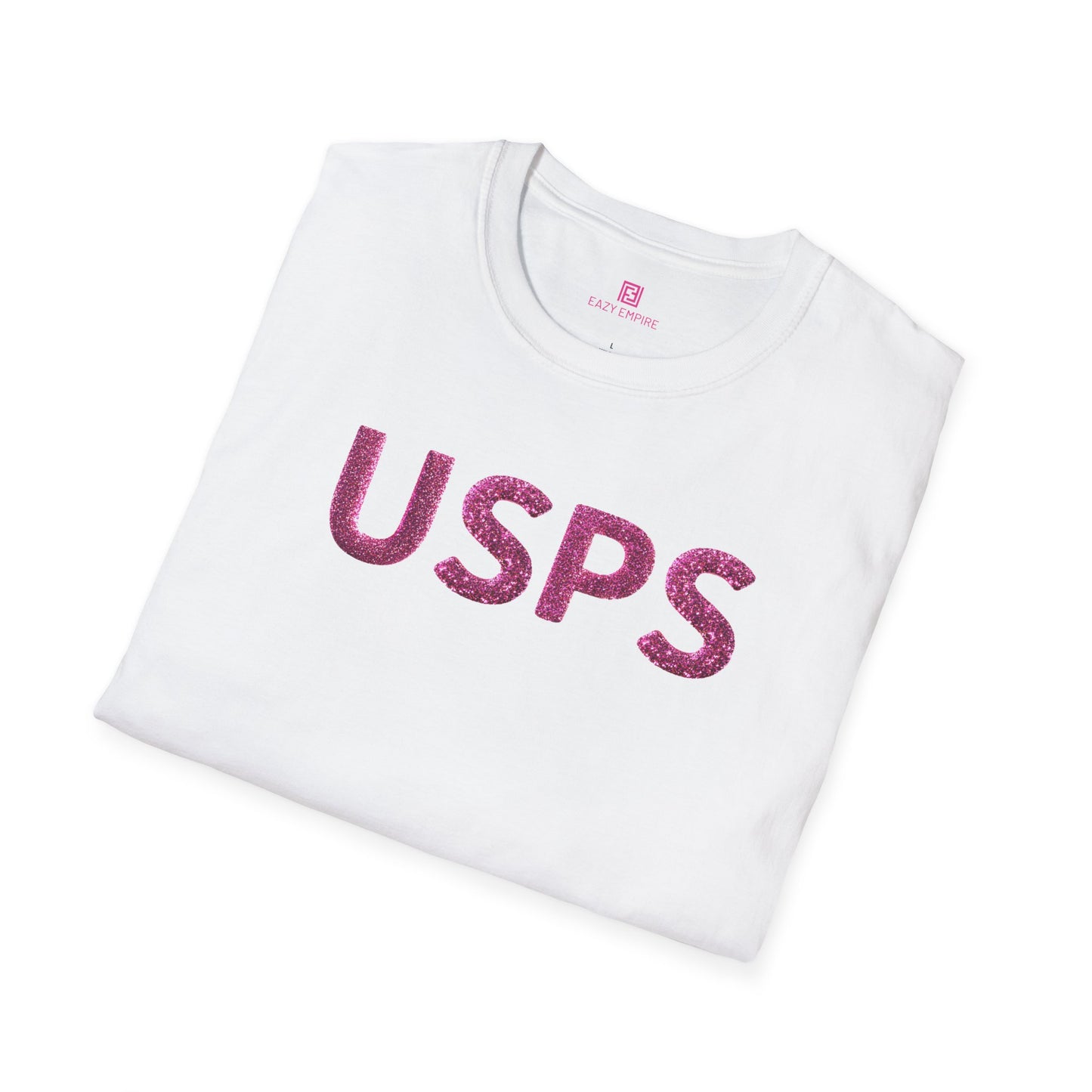 USPS Pink Glitter T-Shirt