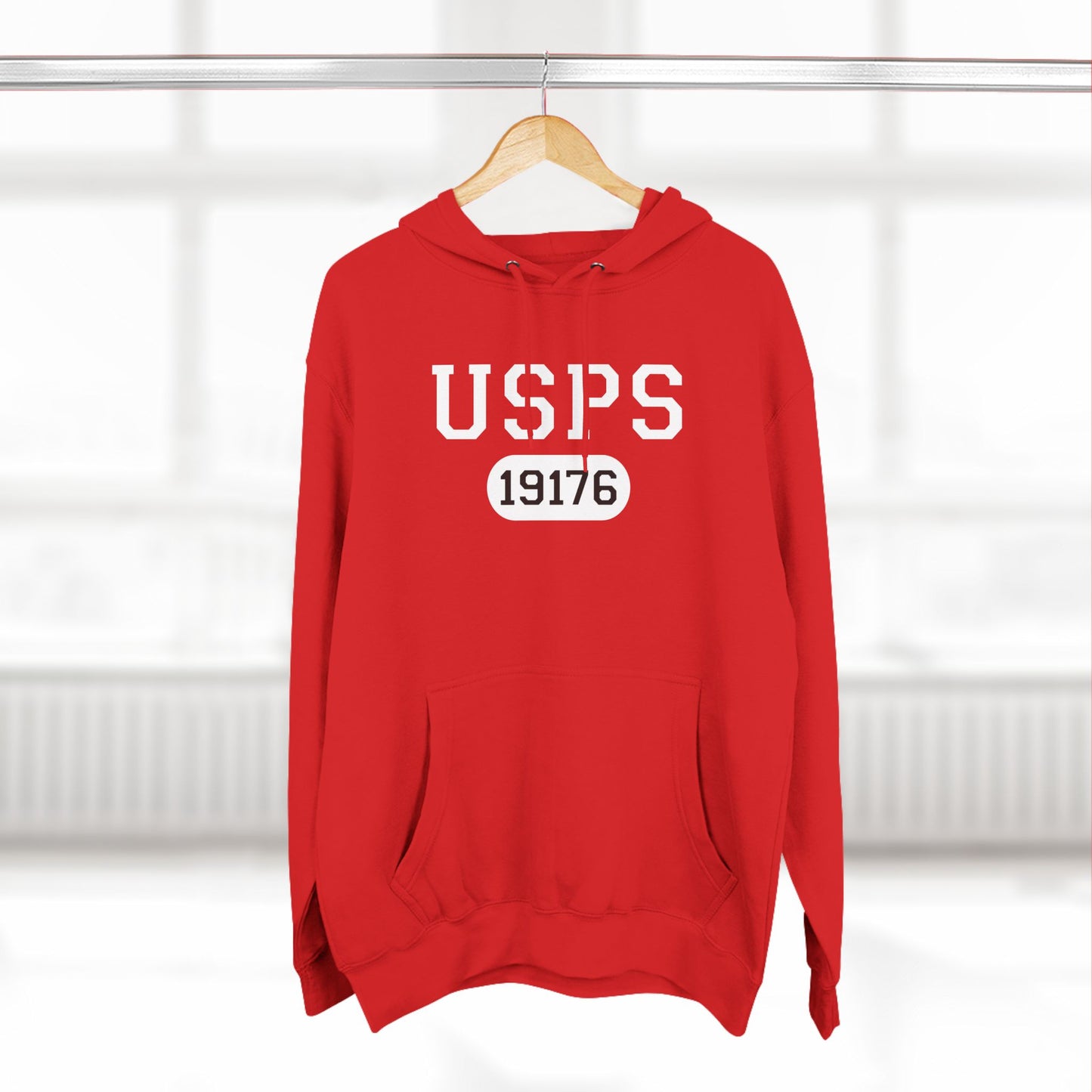 USPS Zip Code Pullover Hoodie