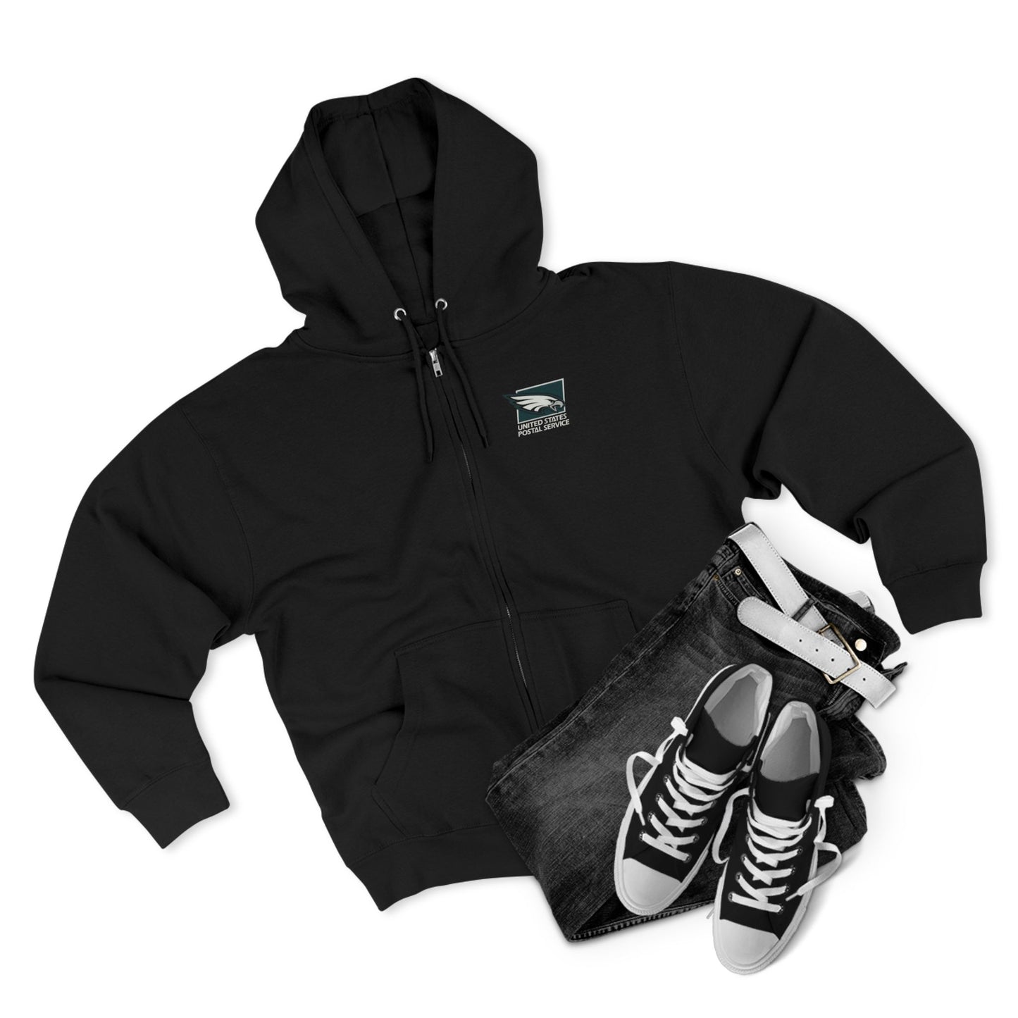 USPS Eagles Zip Up Hoodie