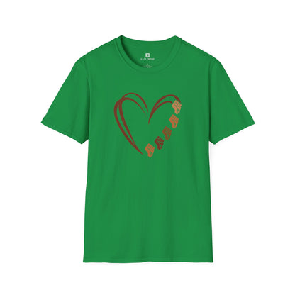 Fists Heart T-Shirt - Black Pride, Black History Month