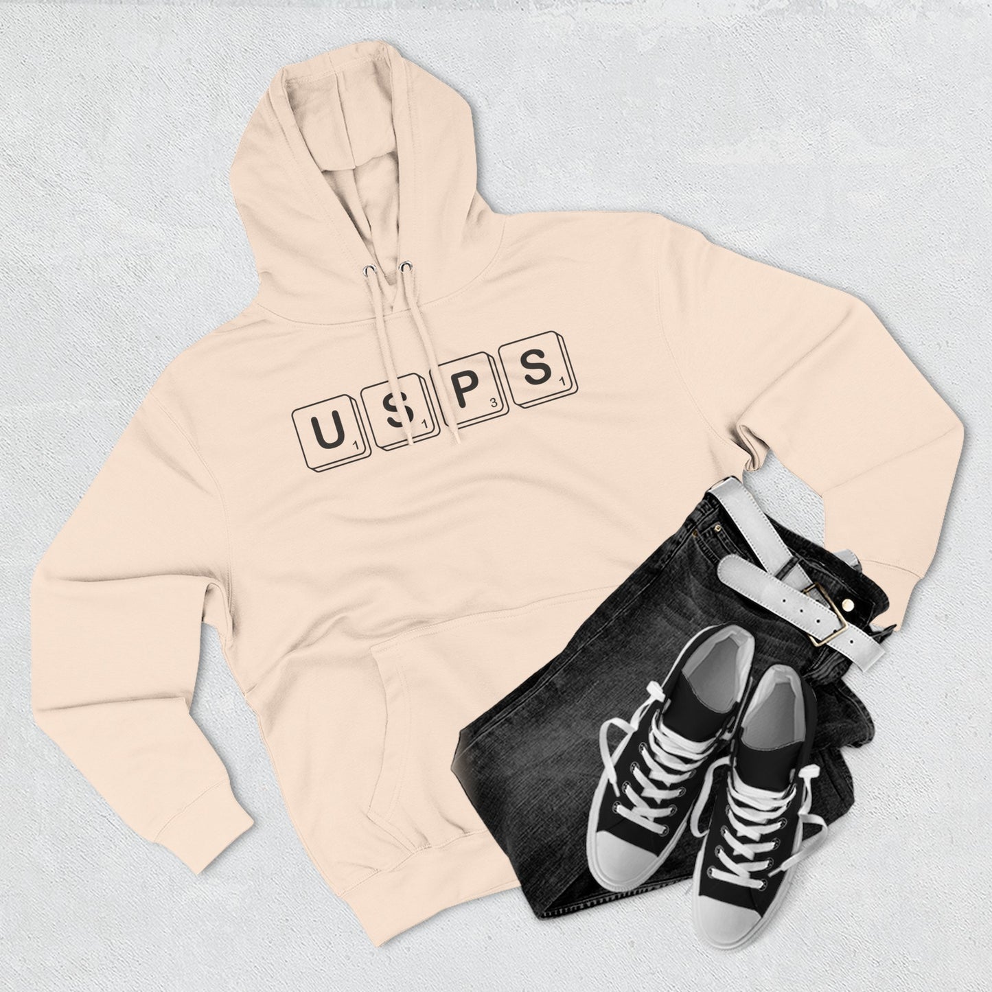 Scrabble USPS Hoodie