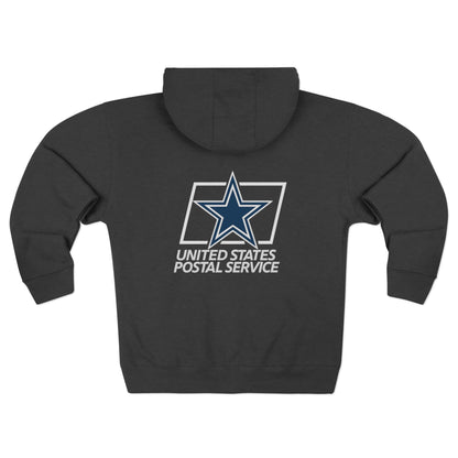 USPS Cowboys Logo Zip Up Hoodie