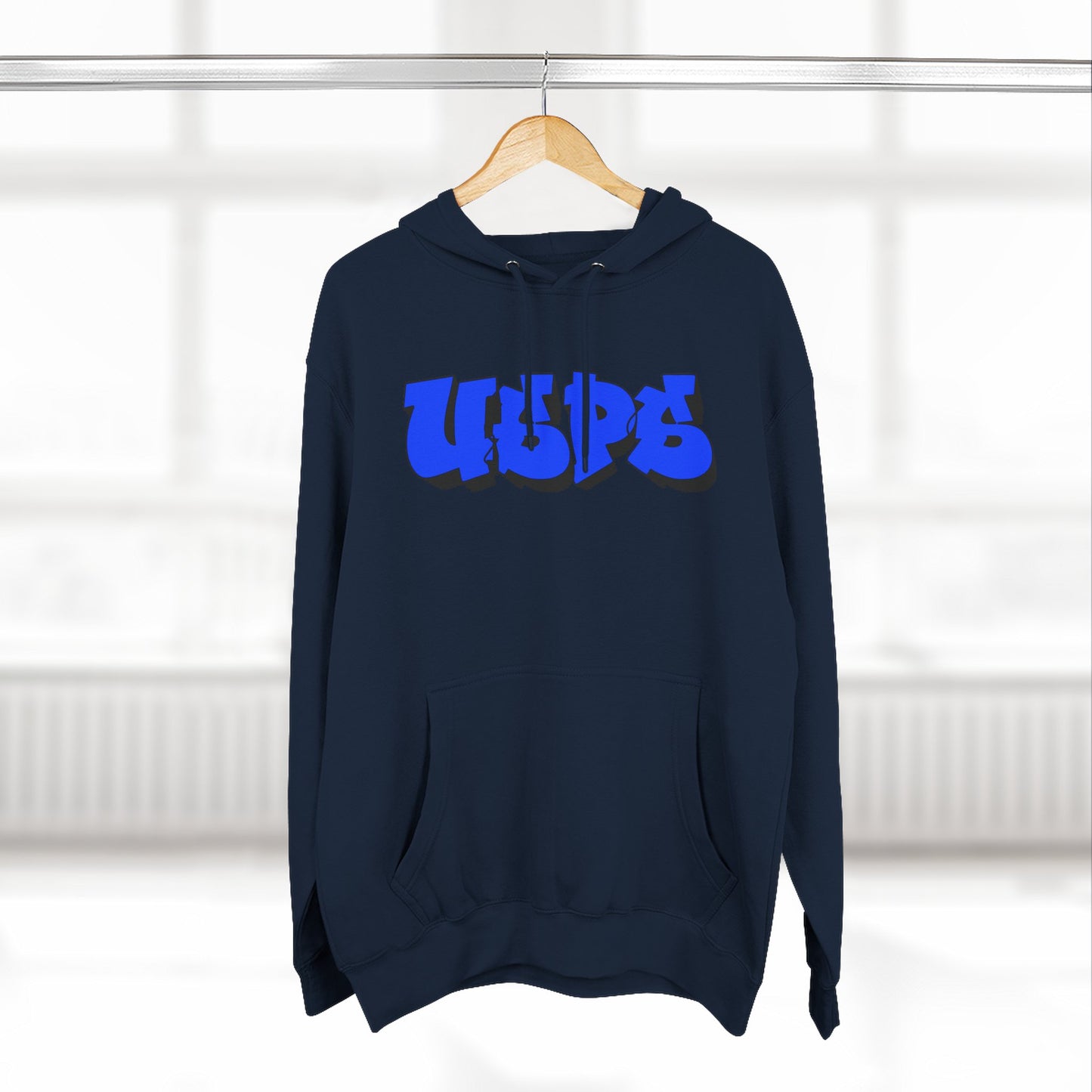 USPS Blue Graffiti Pullover Hoodie