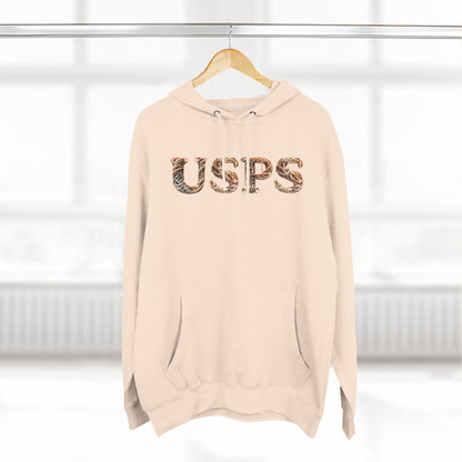 USPS Rubberband Design Pullover Hoodie