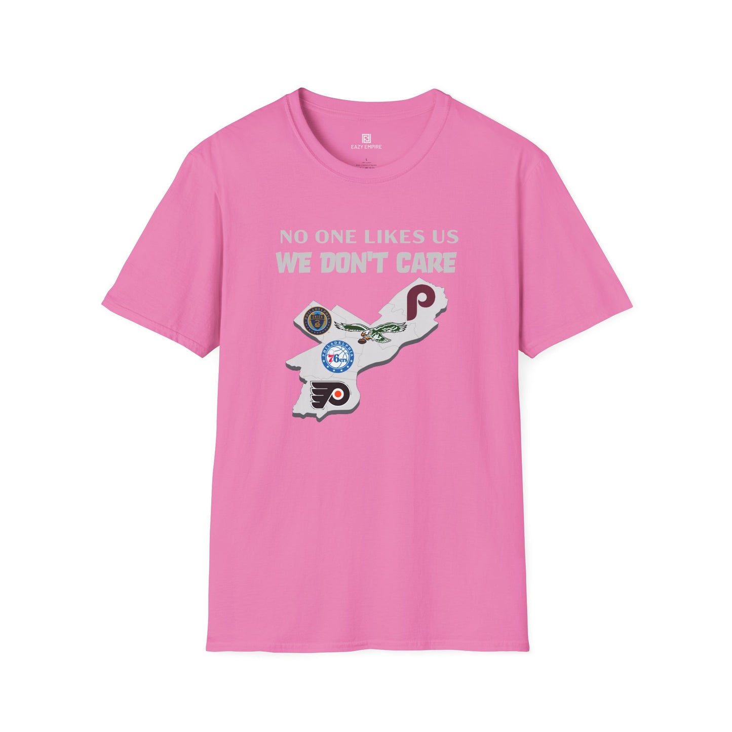 'No One Like Us We Don't Care' Philly Sports Teams T-shirt