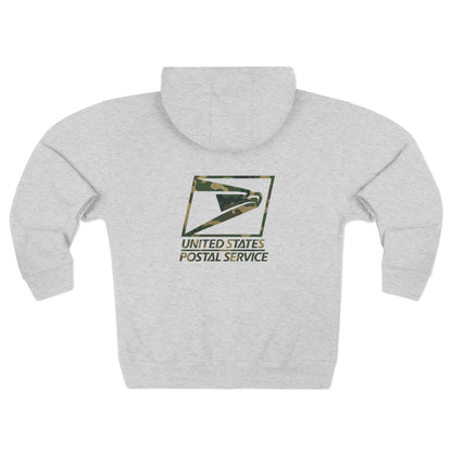 USPS Camo Logo Zip Up Hoodie