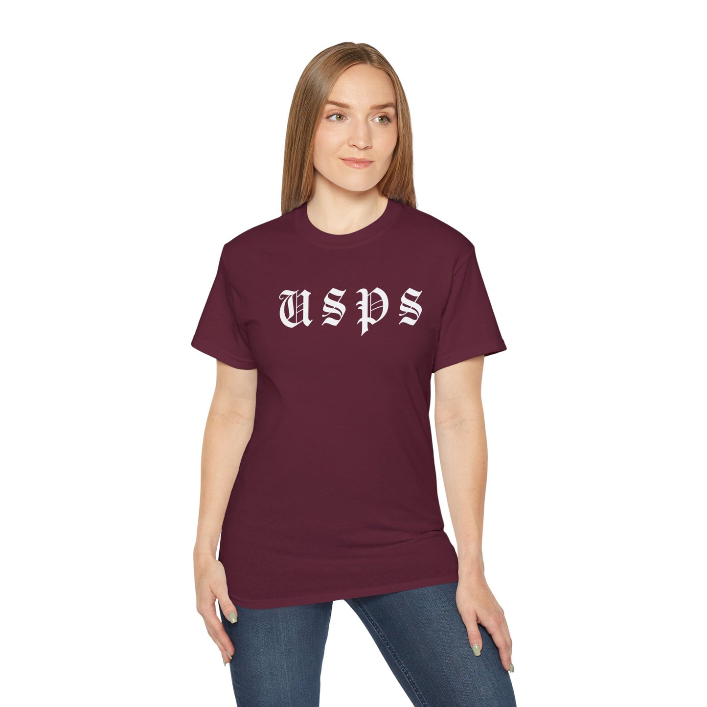 USPS (Fancy letters) Unisex Ultra Cotton Tee