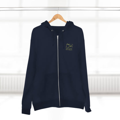 USPS Camo Logo Zip Up Hoodie