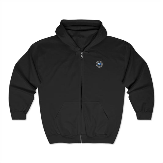 USPS Circle Logo Zip Up Hoodie