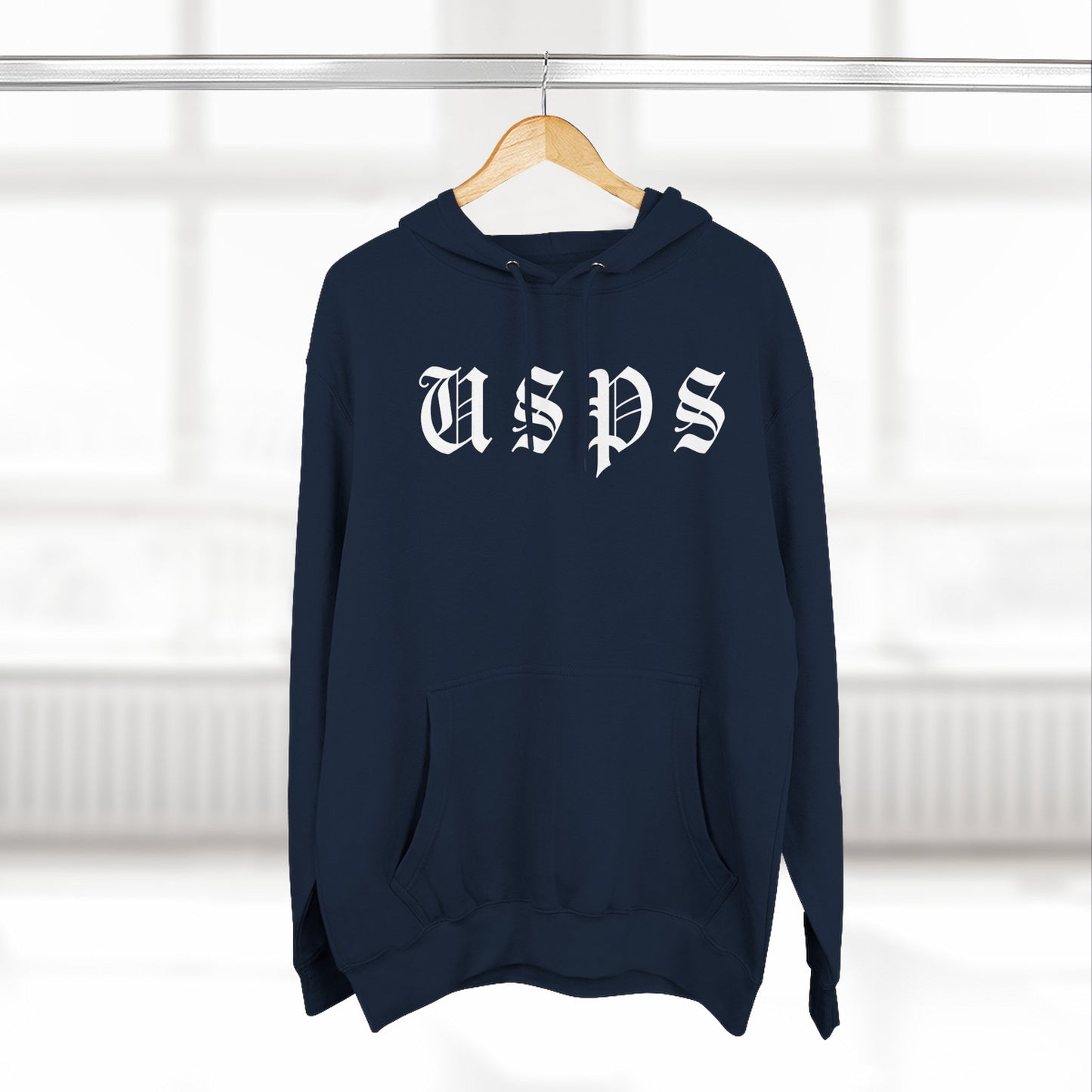 USPS (fancy letters) Pullover Hoodie