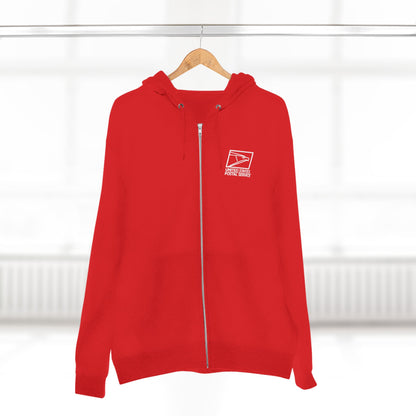 USPS Pearls Logo Zip Hoodie
