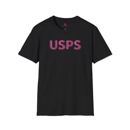 USPS Pink Glitter T-Shirt