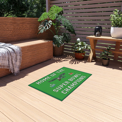 Eagles Super Bowl Champions Outdoor - Indoor Rug