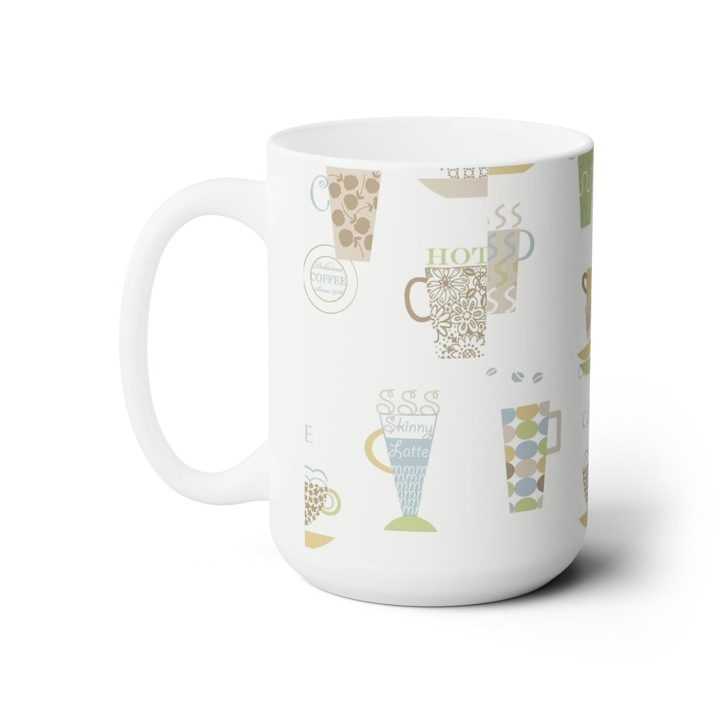 Kitchen Cups Ceramic Mug 15oz
