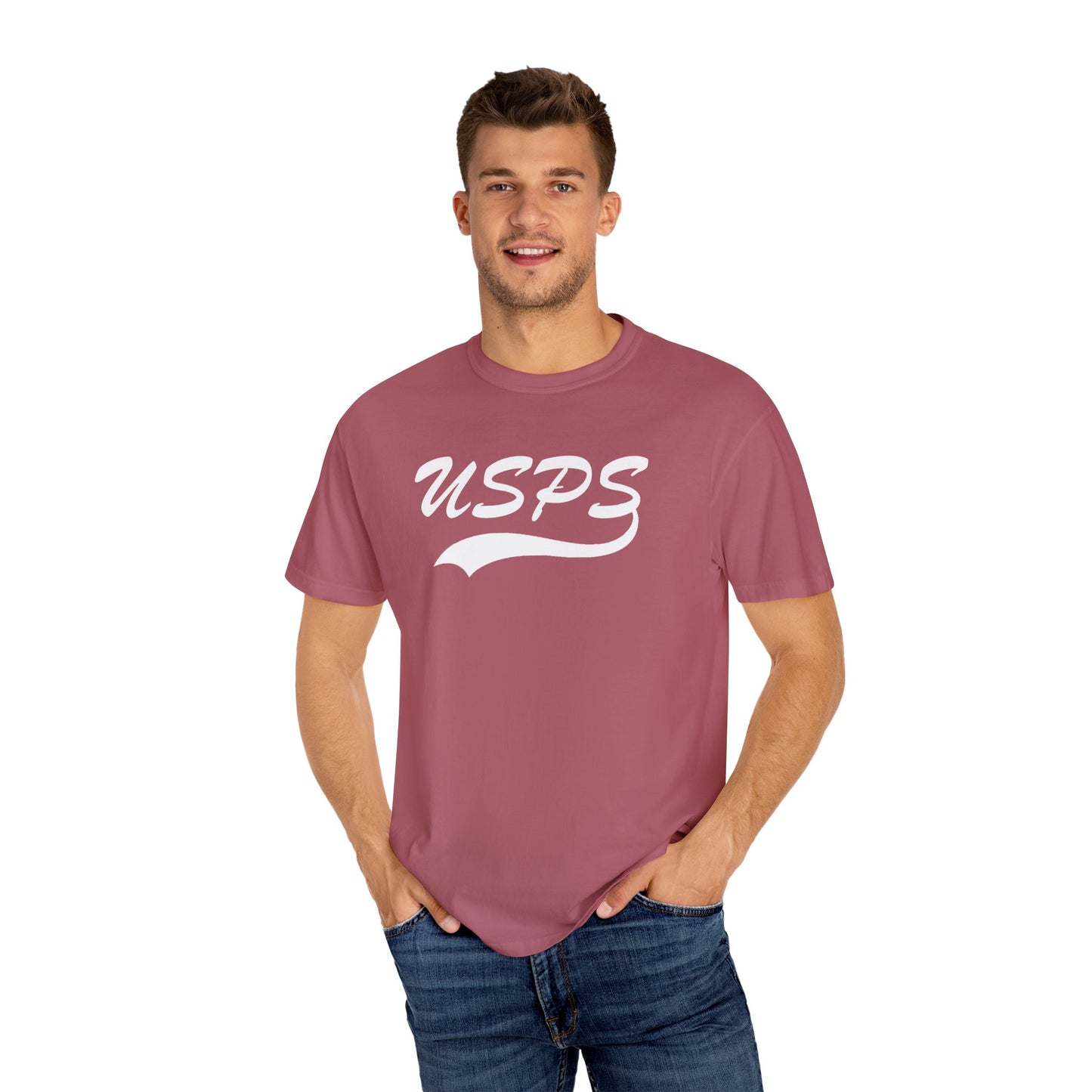 USPS Summer Colors Baseball Logo T-Shirt