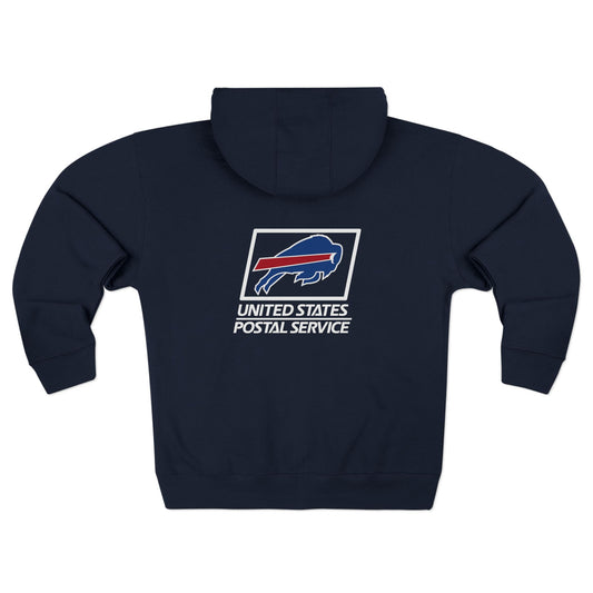 USPS Bills Logo Zip Up Hoodie