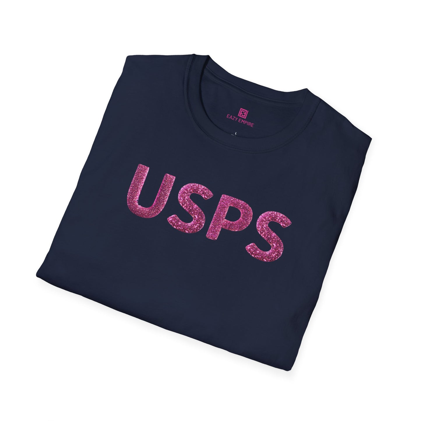 USPS Pink Glitter T-Shirt