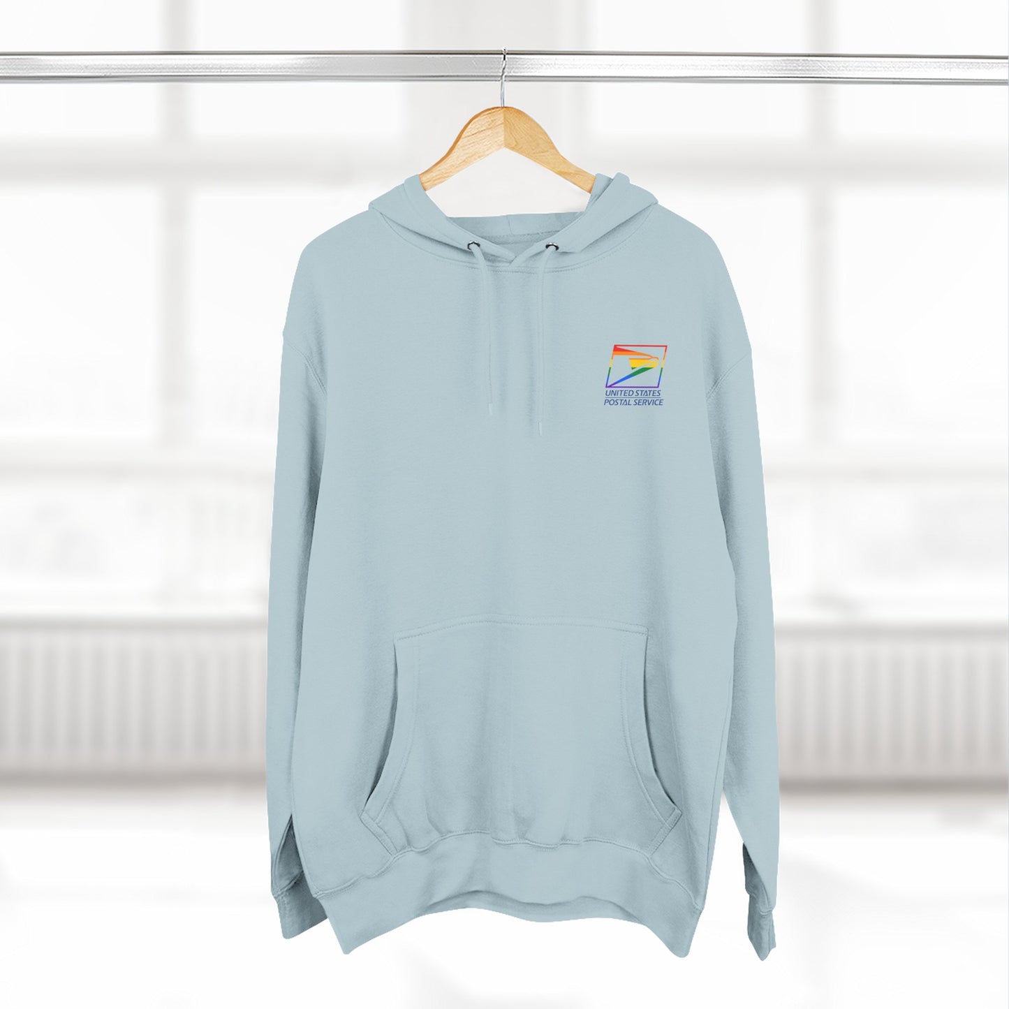 USPS Pride-Themed Logo Pullover Hoodie