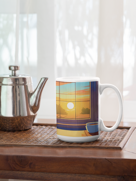 Sunrise Ceramic Mug 15oz